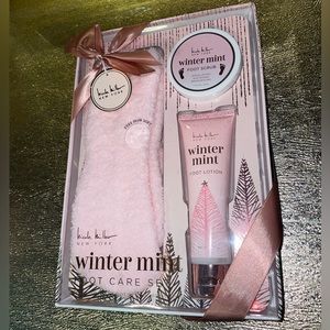 Nicole Miller Winter Mint Foot care set